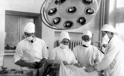 В операційній міськрайТМО. Фото 1980-х років