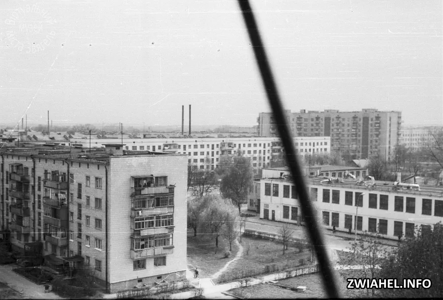 Панорама вулиці Шевченка (Леніна) з колеса огляду