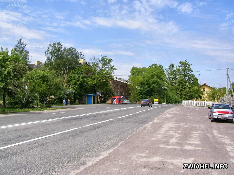 Вулиця Житомирська в районі Зелені