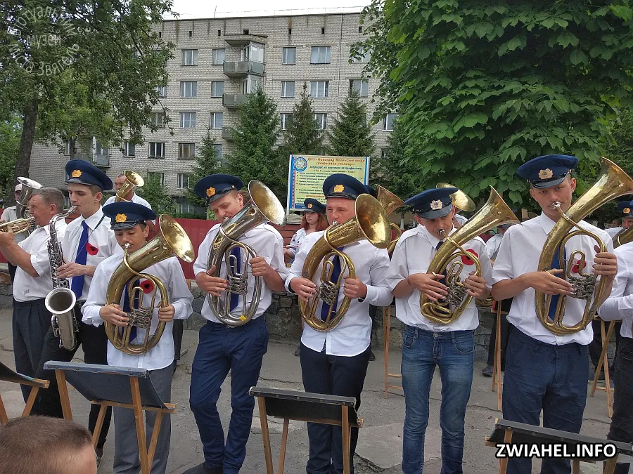 День Перемоги 2018: оркестр ДНЗ «Новоград-Волинське вище професійне училище»