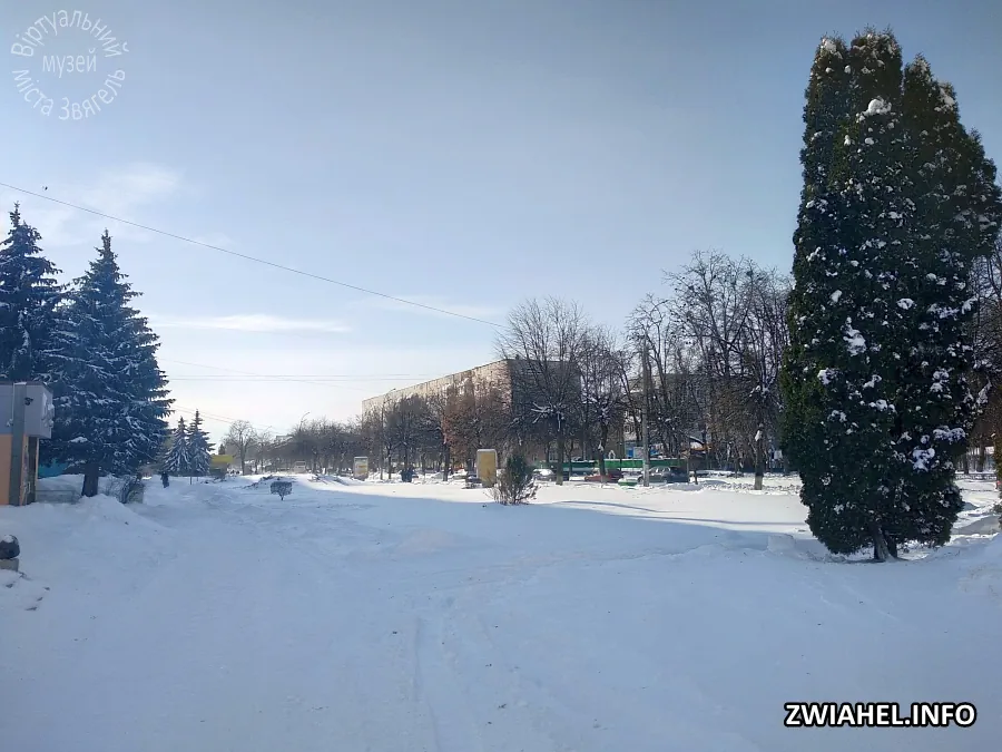 Вулиця Шевченка взимку