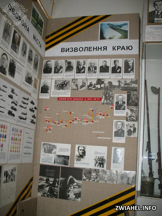 Музей Школи № 4: експозиція «Місто в часи II Світової війни»