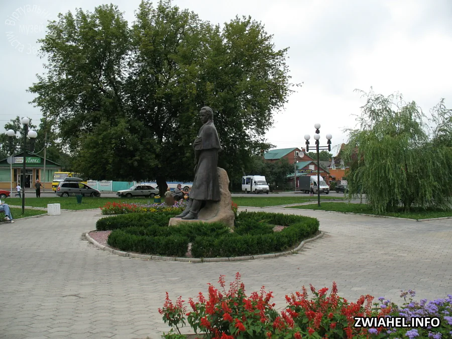 Пам’ятник Тарасу Шевченку: вид у бік вулиці Войкова